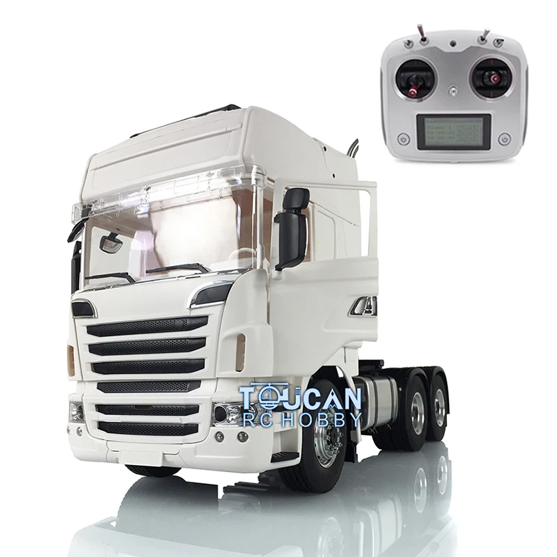 1/14 LESU Металлическое шасси 6*6 для Радиоуправляемый трейлер trukai Scania R730 THZH0661 |