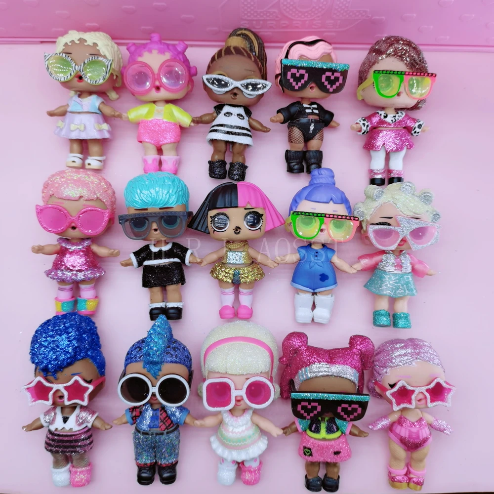Оригинальный набор кукол LOL Surprise одежда обувь очки сделай сам наряд Детская