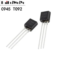 100pcslot 2sc945 c945 945 0 15a50v npn to 92 to92 dip triode transistor new original good quality chipset