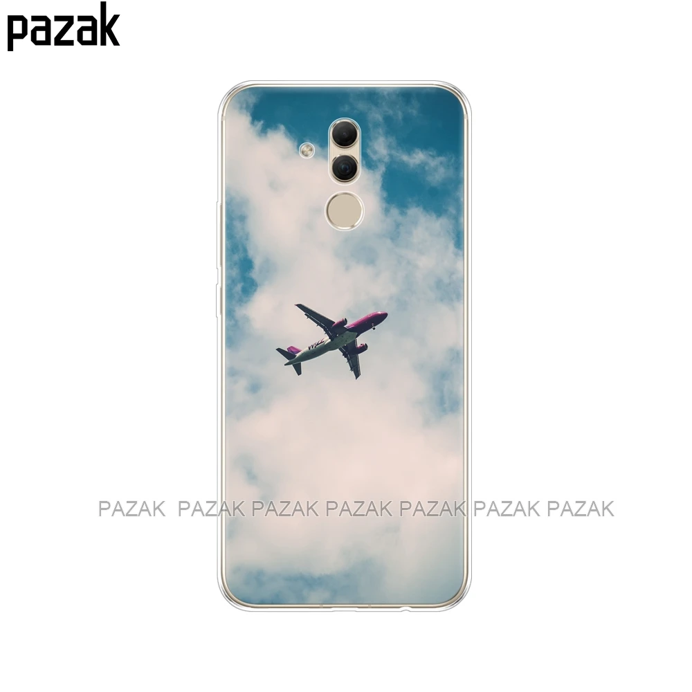 Мягкий силиконовый чехол для Huawei Mate 20 Lite чехлы 6 3 дюйма прозрачный телефона