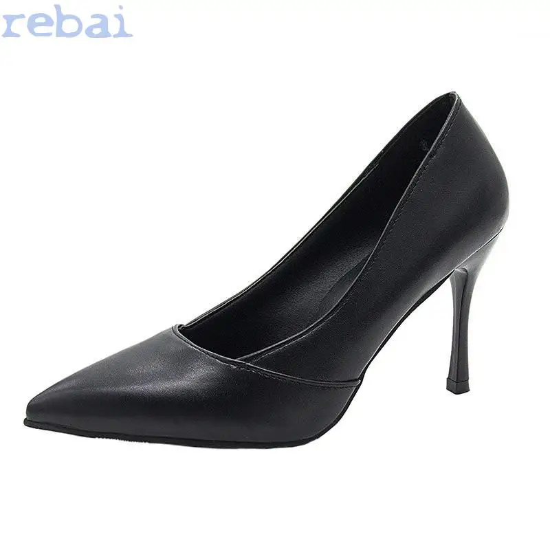 

Shoes Women Pumps Fashion High Heels Shoes Black Pink White Shoes Women Wedding Shoes Ladies Stiletto Women Heels 2021
