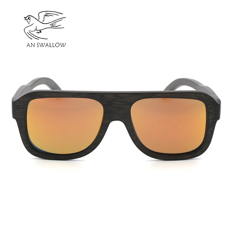 Экологически чистые и классические солнцезащитные очки из бамбука дерева: