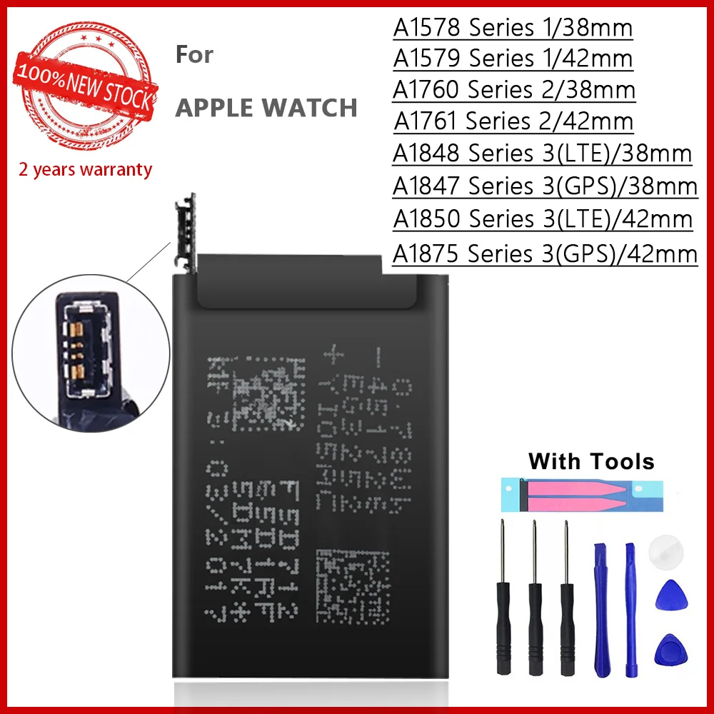 

Новинка 100%, A1578, A1579, A1760, A1761, A1847, A1875, A1848, A1850, для Apple Watch Series 1, 2, Series 3, GPS/LTE, 38 мм, 42 мм, с инструментами