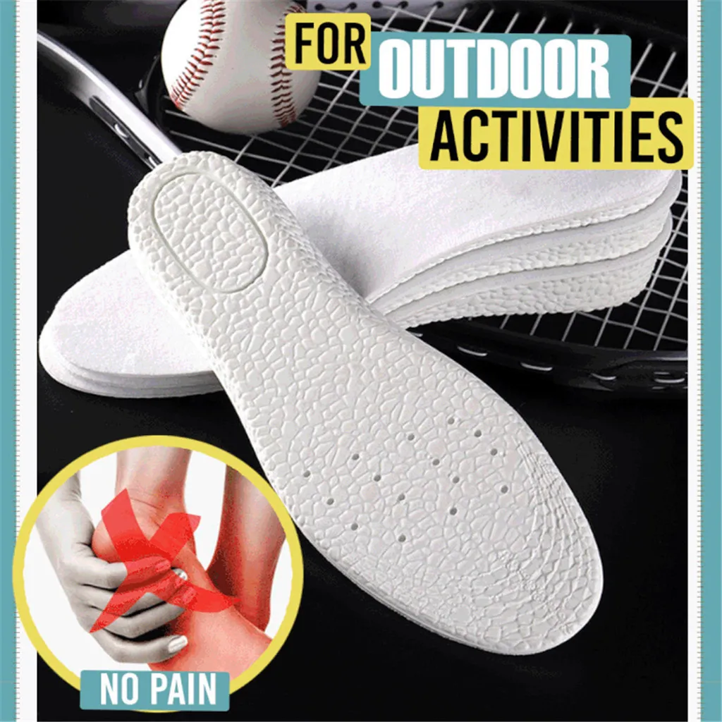 

Unisex Height Increase Insoles Air Cushion For Sport Sneakers Shoes Women Men Increase Height Shock Absorption Insoles