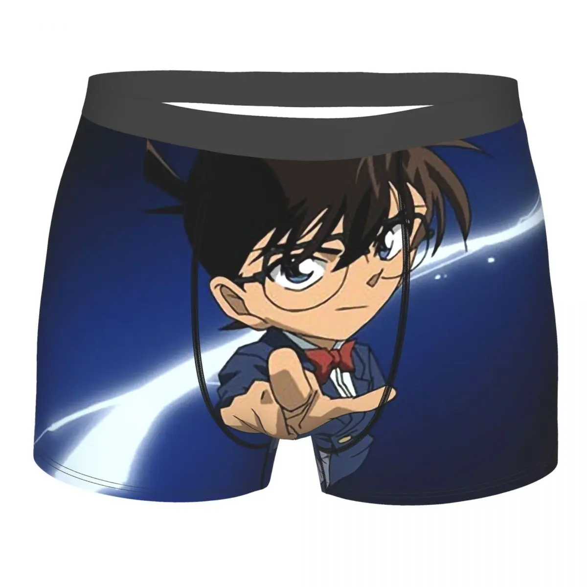 

Magic Kaito Anime Film Konan Underpants Breathbale Panties Male Underwear Comfortable Shorts Boxer Briefs