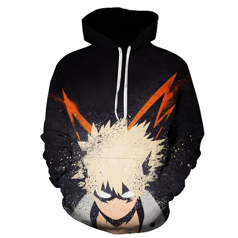 

Anime My Herocollege 3D Hoodie Sweatshirts Uniform Men Women Hoodies College Clothing Top Outerwear Zipper Coat Jacket