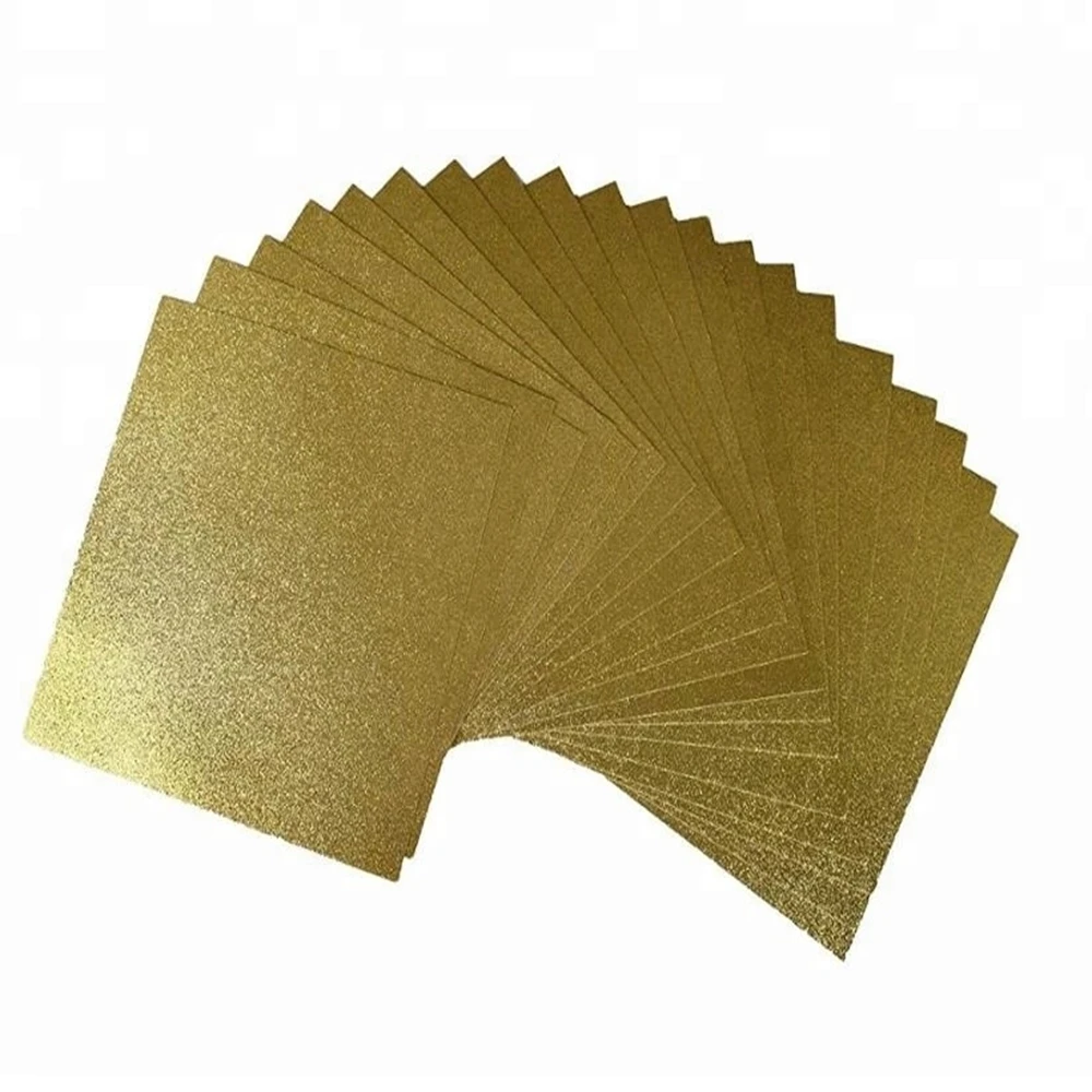 

250 Pieces 12*12" 300gsm Colorful Glitter Paper Glitter Cardstock Paper For Making Banner ,Cake Topper