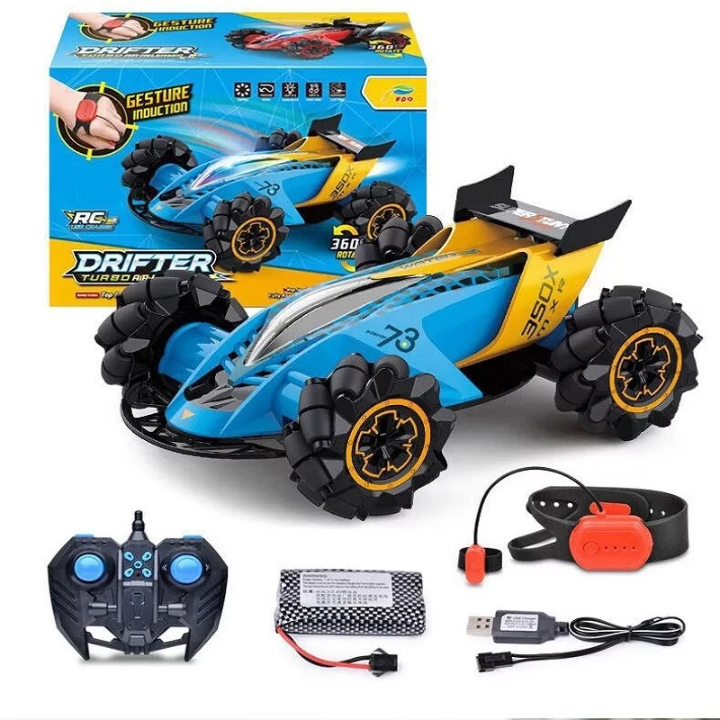 Радиоуправляемый автомобиль 4WD с радиоуправлением трюк датчик жестов спрей
