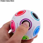 Творческий Magic Cube Мяч антистресс Радуга футбол головоломка Montessori детские игрушки для детей, игрушки для снятия стресса 1 шт.