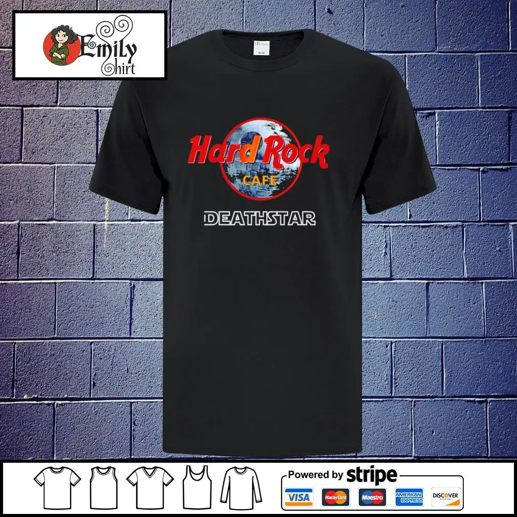 Рубашка Hard Rock cafe deathstar | Мужская одежда
