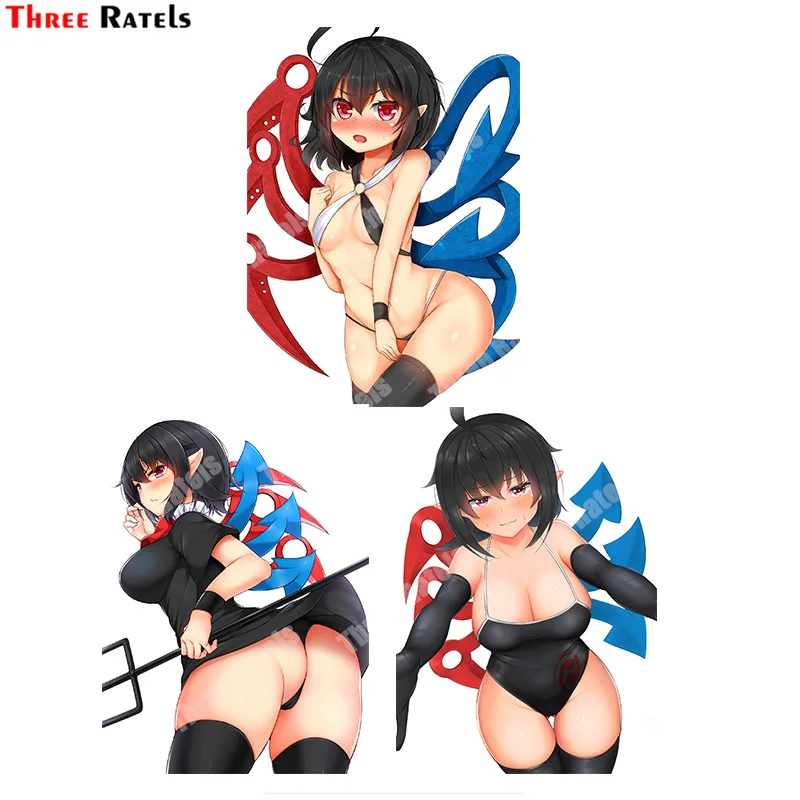 

Three Ratels A781 Cartoon Anime Game Houjuu Nue Touhou Car Stickers And Decals Funny For Laptop Skateboard Decor Waterproof Film