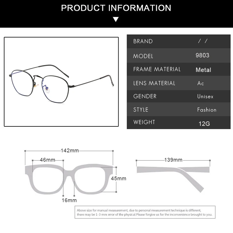 KOTTDO винтажные многоугольные нестандартные женские по рецепту очки оправа для