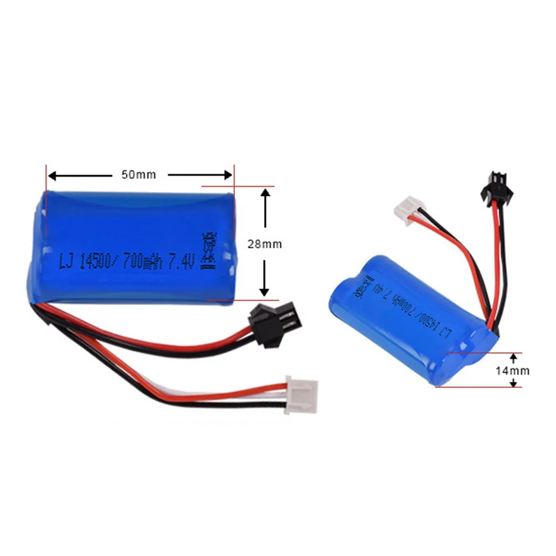 5 шт wpl автомобильный 74 v 2s 700mah lipo аккум
