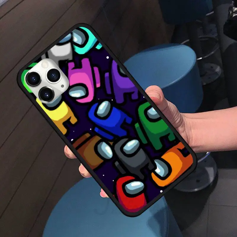 Среди нас игровой чехол для телефона iPhone 11 12 pro XS MAX 8 7 6 6S Plus X 5S SE 2020 XR - купить по