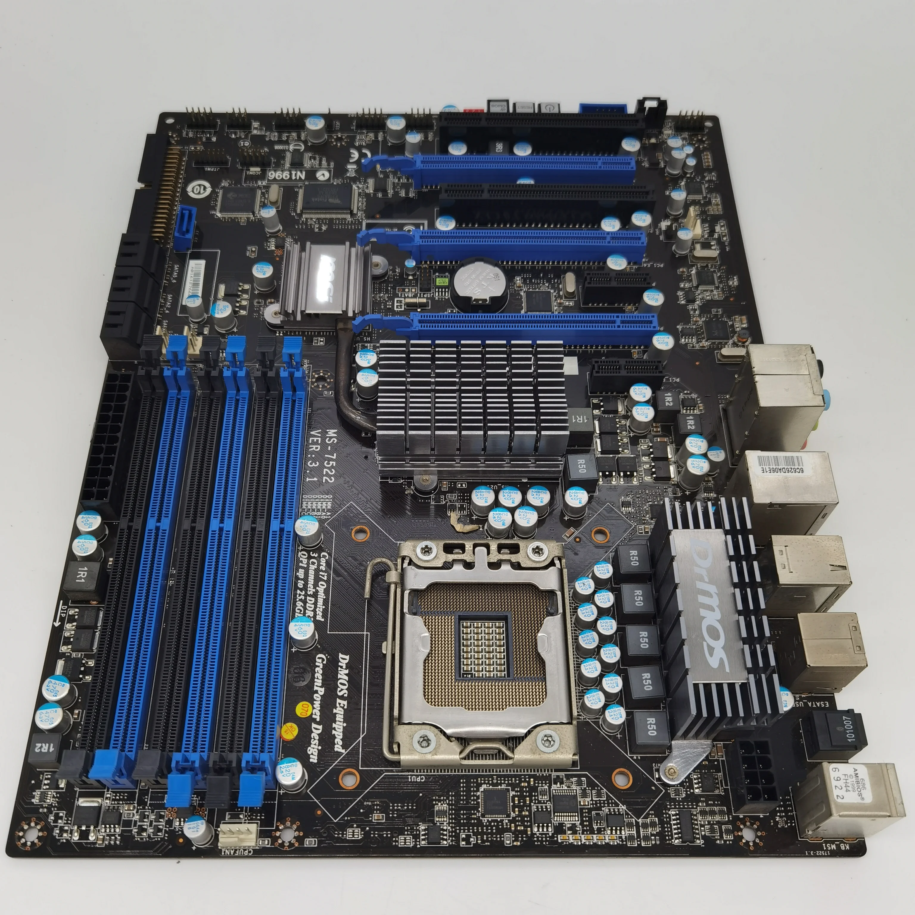 for mSi X58 Pro LGA 1366 DDR3 For I7 Cpu USB2.0 Boards 24GB X58A X58M Desktop Motherboard | Компьютеры и офис