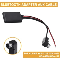 for alpine kca 121b cda 9857 cda 9886 cda 117 bluetooth aux adapter cable cord car electronics accessories