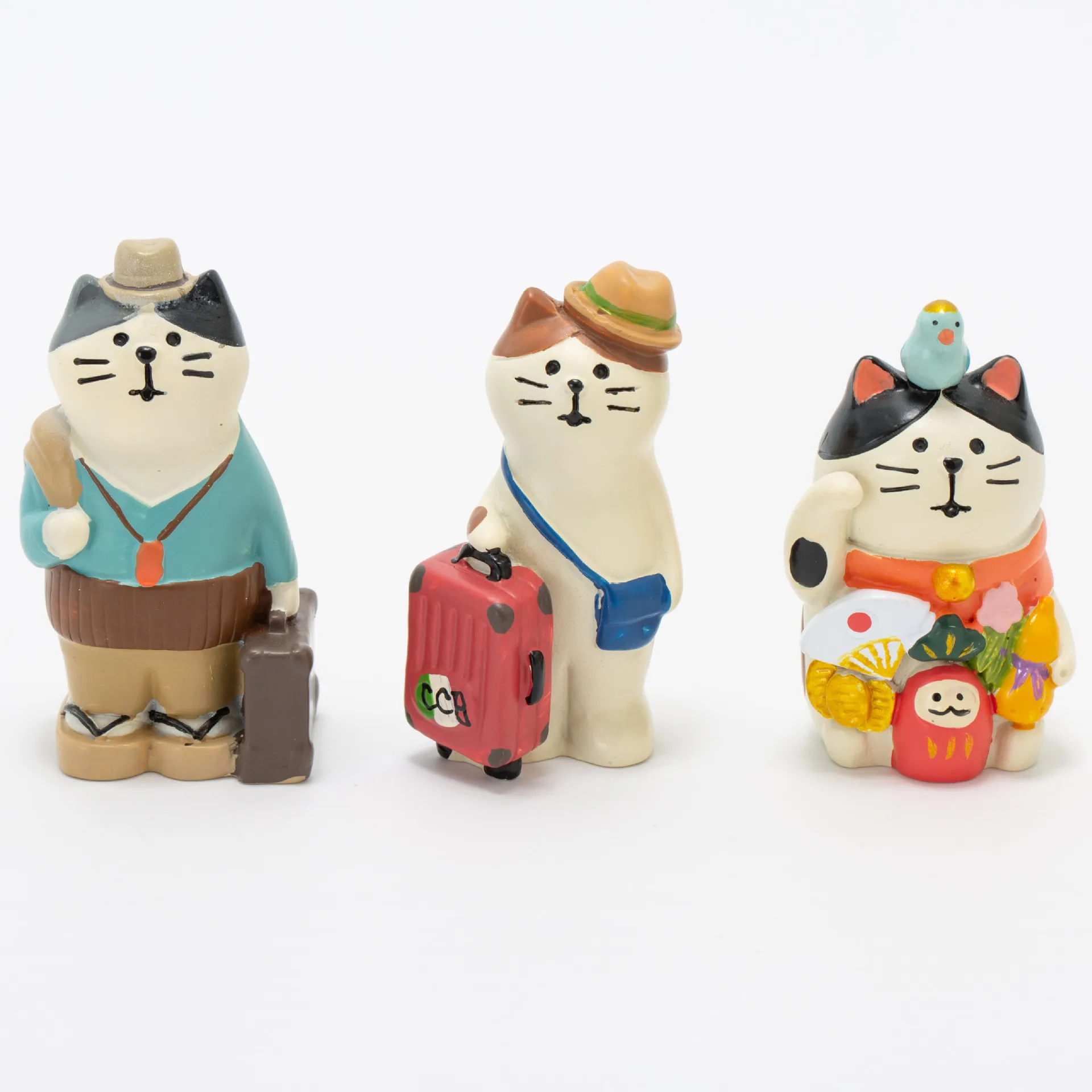 Миниатюрные фигурки zakka модель Кота-животного в decole поделка из смолы украшение