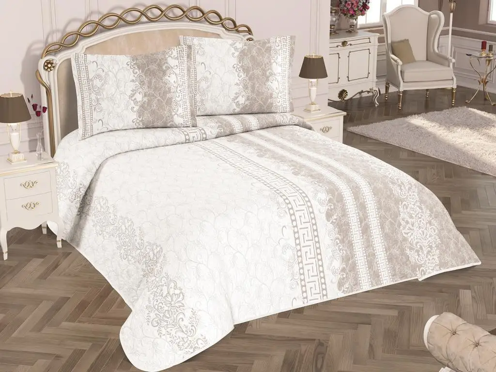 

Stella Tek Personality Viena Bed Cover Set Beige
