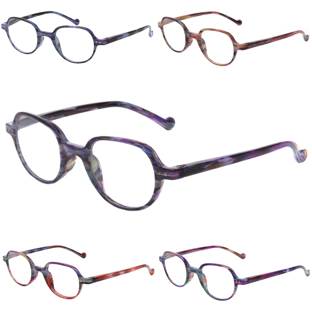

Turezing Reading Glasses Spring Hinge Classic Comfortable Retro Lightweight Men Women Reader Eyeglasses Diopter 0~600