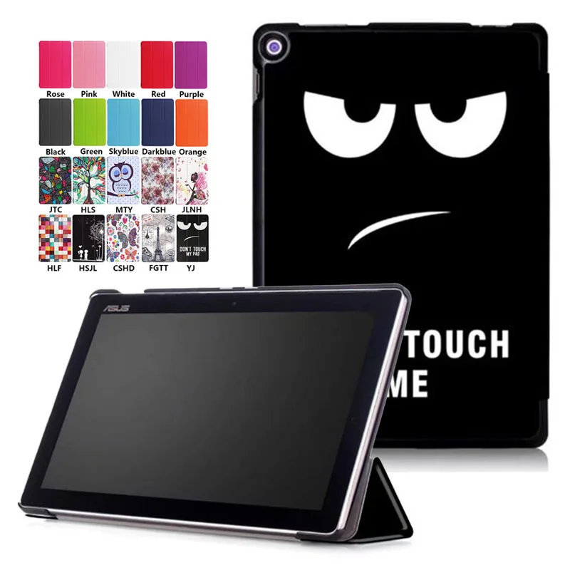 Трехскладной кожаный чехол подставка для планшетного ПК ASUS ZenPad 10 Z301MFL