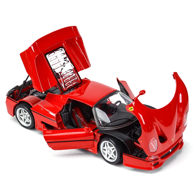 Bburago 1:18 F50 спортивный автомобиль статическое моделирование литого автомобиля