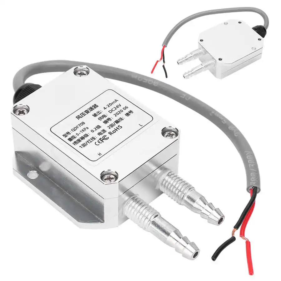 Переключатель Микро переключатель передатчик давления ветра Серебряный микро