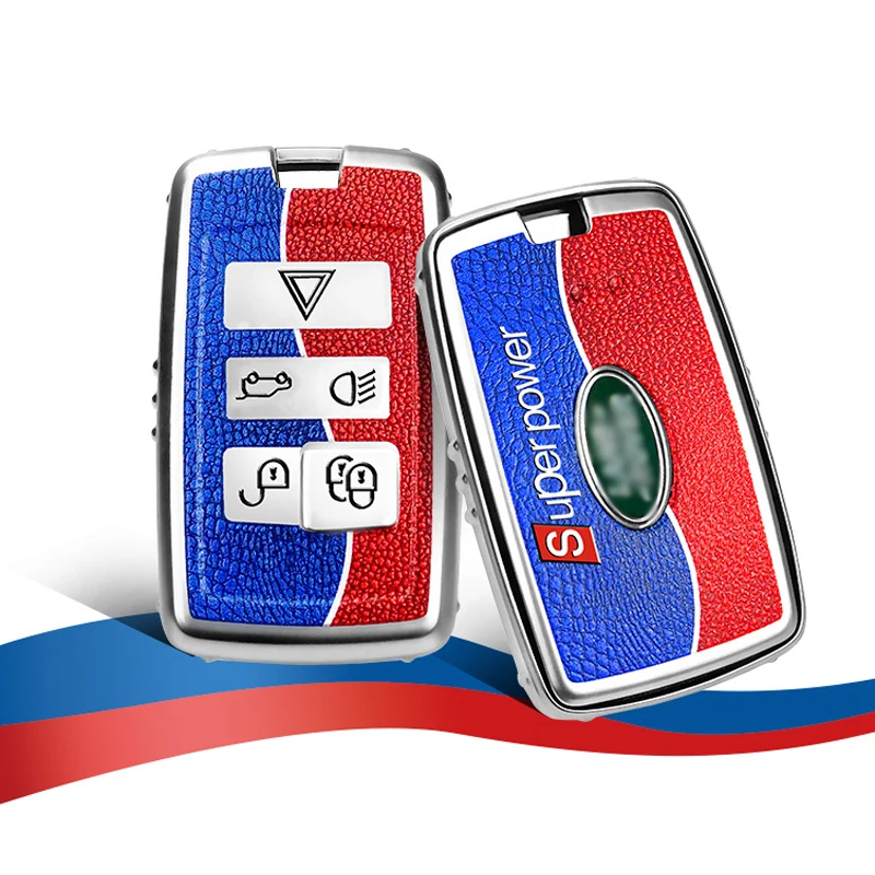 Новые модные чехлы для автомобильных ключей из ТПУ Land Rover Range Sport Evoque Velar Discovery 5 Jaguar
