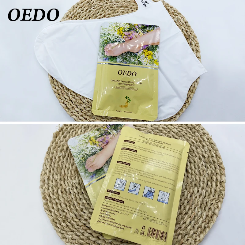 Отшелушивающая маска для ног OEDO цельный удаления омертвевшей кожи уход за ногами