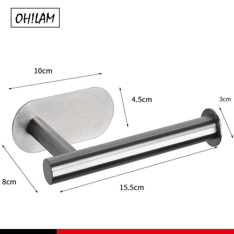 Держатель рулона туалетной бумаги полотенце из нержавеющей стали подвесной