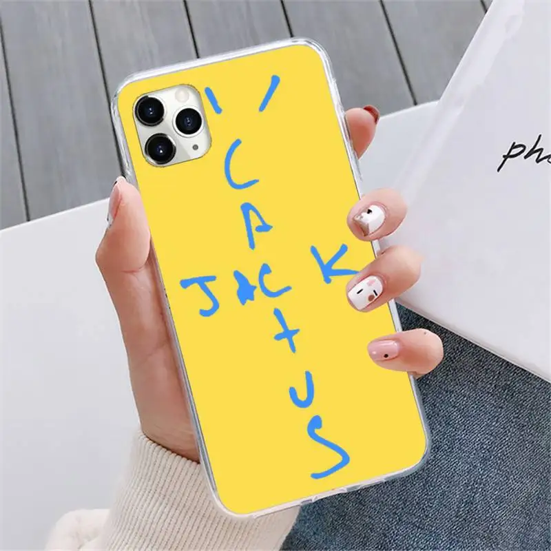 

cactus jack letter words Phone Case For iphone 12 5 5s 5c se 6 6s 7 8 plus x xs xr 11 pro max mini
