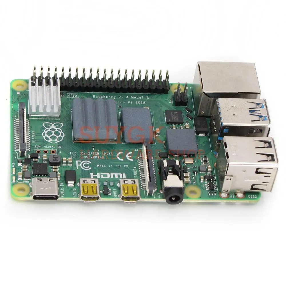 Raspberry PI 4 теплоотвод 4 шт. SIC охлаждающая раковина из карбида кремния керамический радиатор слепой излучающий плавник Raspberry PI 4 Модель B 4B