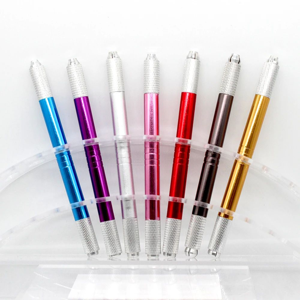 KZBOY 20PCS New Double Head Top Quality Microblading Pen Tool with Independent Sterile Packaging for Eyebrow Lip Eyeliner