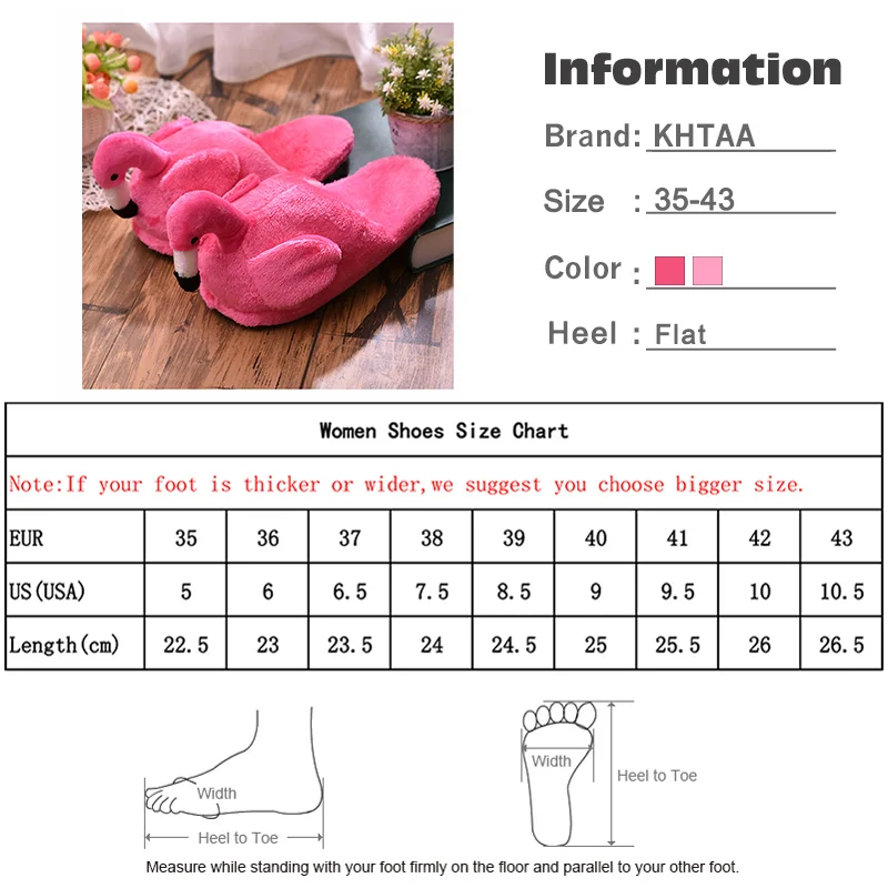 

2020 Women Winter Slippers Ladies Warm Fur Plush Flat House Shoes Female Ear Fashion Comfortable Casual Slip On Flamingo Pig