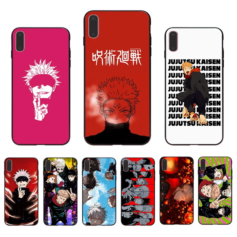 

Anime Jujutsu Kaisen Hard Phone Case For Iphone 11 Pro Max 13 12 Mini XS 7 8 Plus Mobile Cover XR X 5S 6S SE 2020 10 Comic Shell