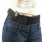 Тактический пояс-кобура для пистолета, скрытого ношения, поясная сумка для пистолета, невидимый эластичный пояс для охоты, страйкбола