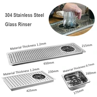 glass rinser diameter 304 stainless steel glass rinser for beer milk tea cup washer cleaner glass rinser for hotel bar