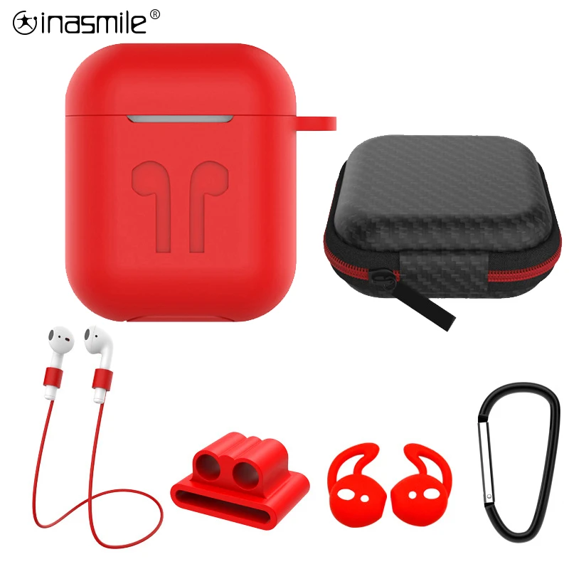 2/5PSC идеальный чехол для airpods 2 1 шкуры противоударный Apple Ipad Air накладки наушник