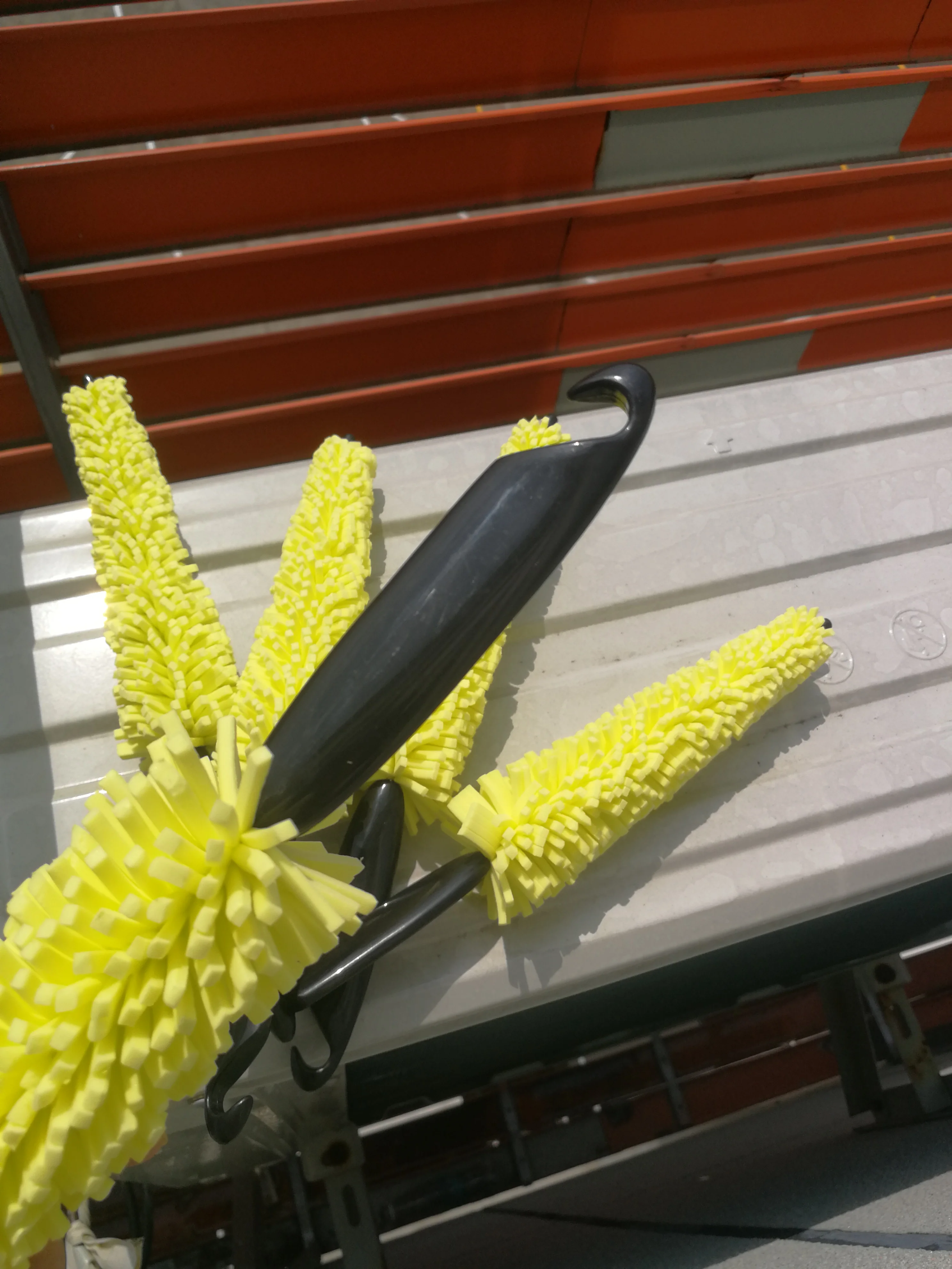 

10PCS Universal Car Wheel Washing Brush Plastic Handle Vehicle Wheel Rims Care Tire Cleaning Brush Washing Sponge