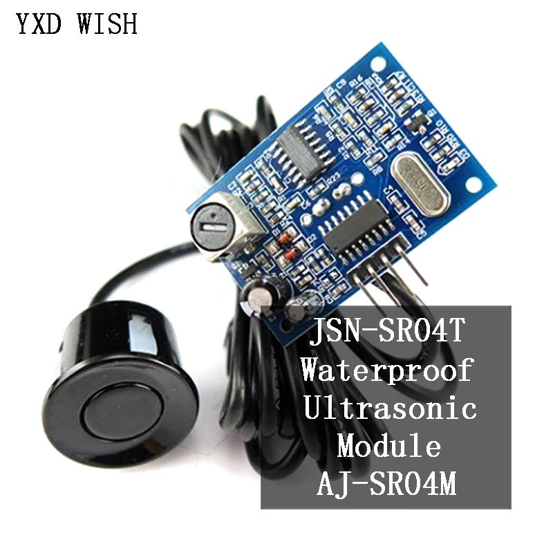 

Водонепроницаемый Ультразвуковой Модуль JSN-SR04T, водонепроницаемый Встроенный датчик измерения расстояния для Arduino