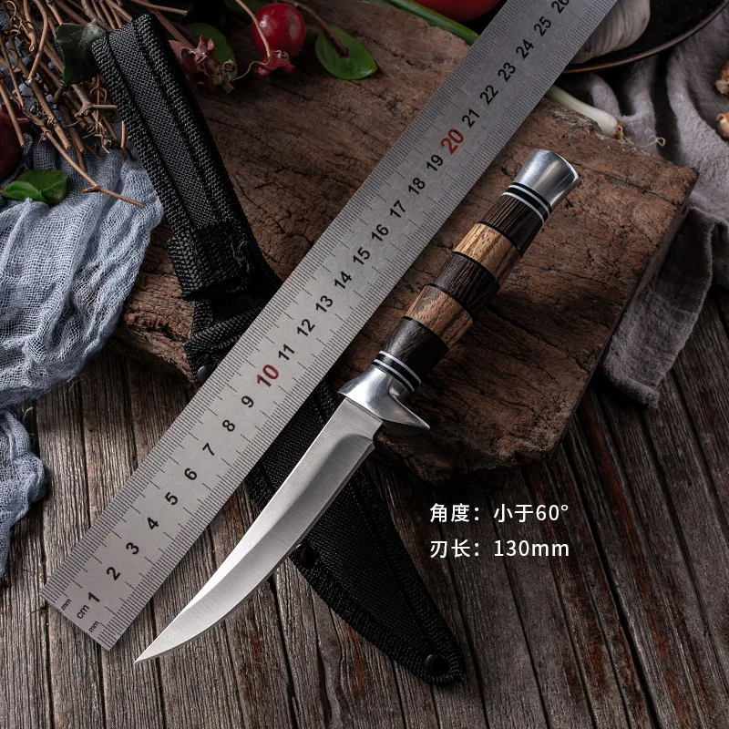 

Use a small knife, hand a meat knife, a straight fruit knife, eat a barbecue knife meal, cut outdoor stainless steel kitchen
