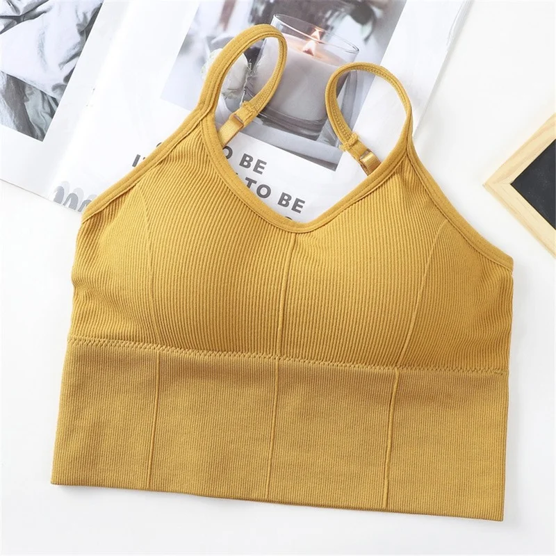 

Cotton Sports Bras Women Push Up Solid Sports Bra Jogging Gym Women Sports Bra Girl Underwear Fitness Running Yoga Sport Tops