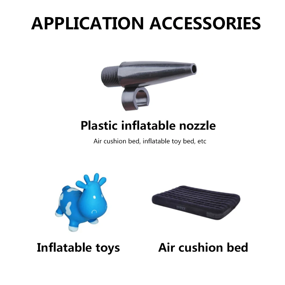 Портативный высокопрочный пластиковый велосипедный воздушный мини насос для