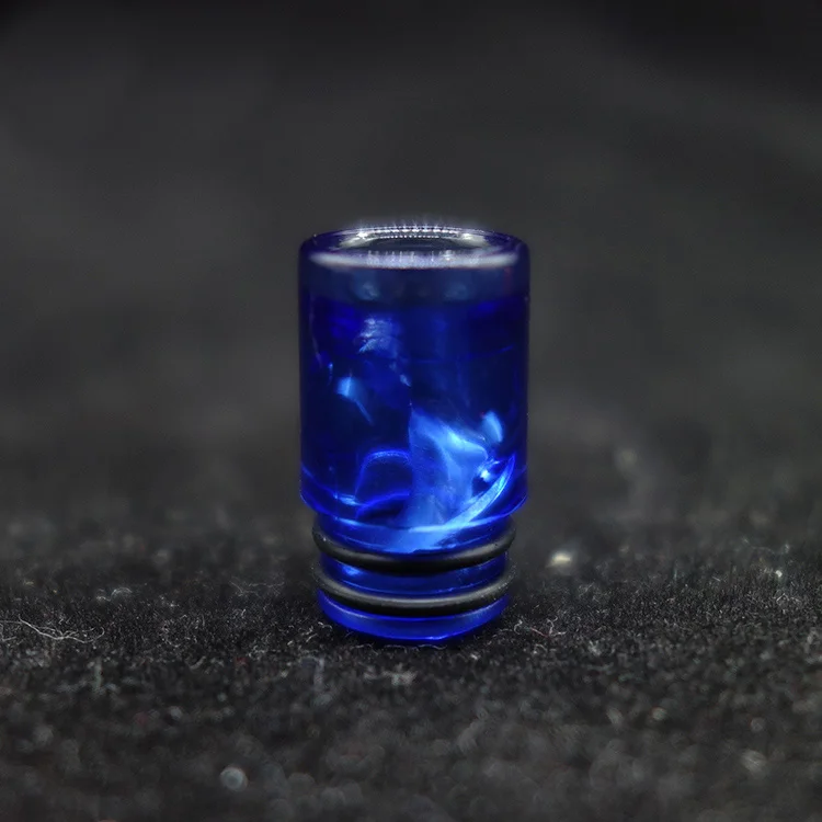 

100pcs/lot clear 510 mtl drip tip mouthpiece spiral anti slopping design for rta rda ego aio vape tank accessories