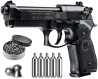 Maxtact газовый полностью металлический пистолет Derringer Airsoft с двойным цилиндром (Цвет: Черный) 2X однокруглые камеры Металлический Настенный декор