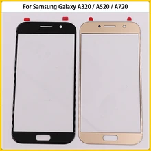 New For Samsung Galaxy A3 A5 A7 2017 A320 A520 A720 Touch Screen LCD Display Front Outer Glass Panel Touchscreen Glass Replace