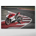 Ducati 1299 Panigale S годовщина Супербайк мотоцикл холст постеры и принты настенная живопись для декора гостиной