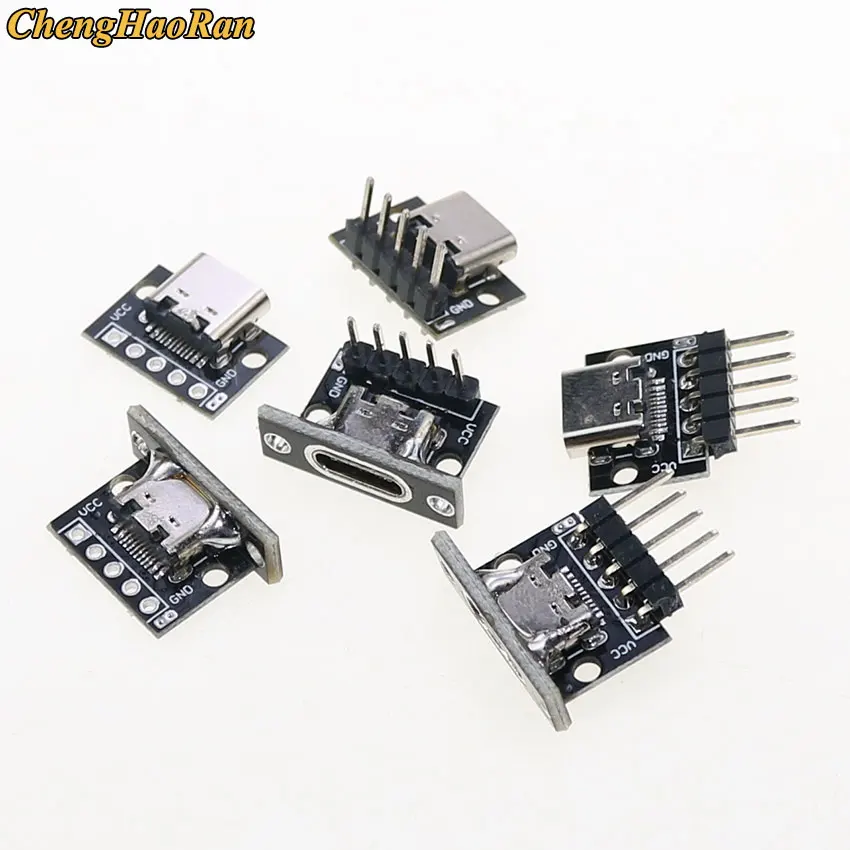 USB 3.1 Тип C мама Двусторонняя положительная и отрицательная штепсельная тестовая