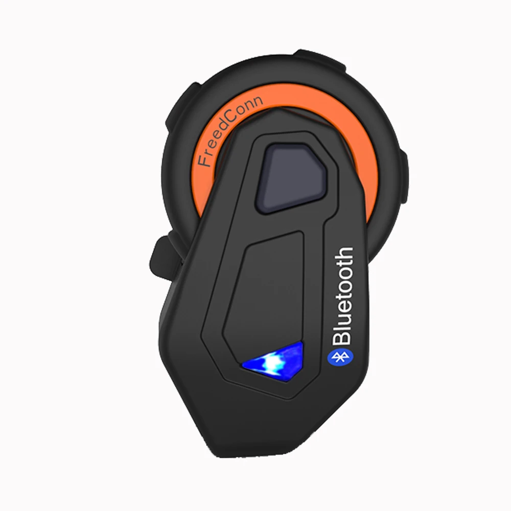 Гарнитура для мотоциклетного шлема FreedConn T max 6 динамиков 1000 м Bluetooth FM