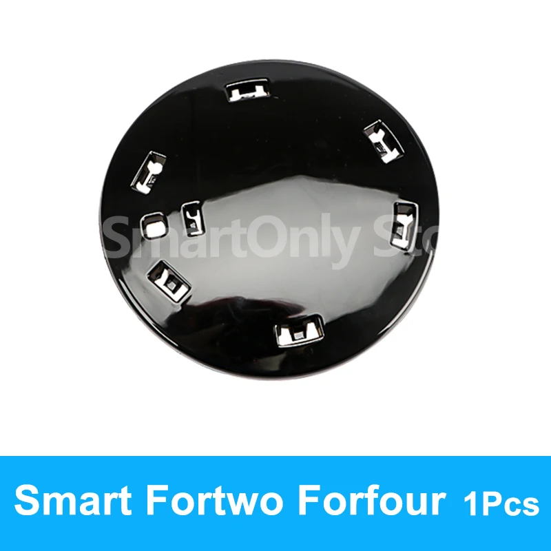 

Передняя крышка передняя решетка логотип Модифицированная Наклейка декоративная крышка для Mercedes Smart 453 Fortwo ForFour 3D аксессуары для стайлинга автомобилей