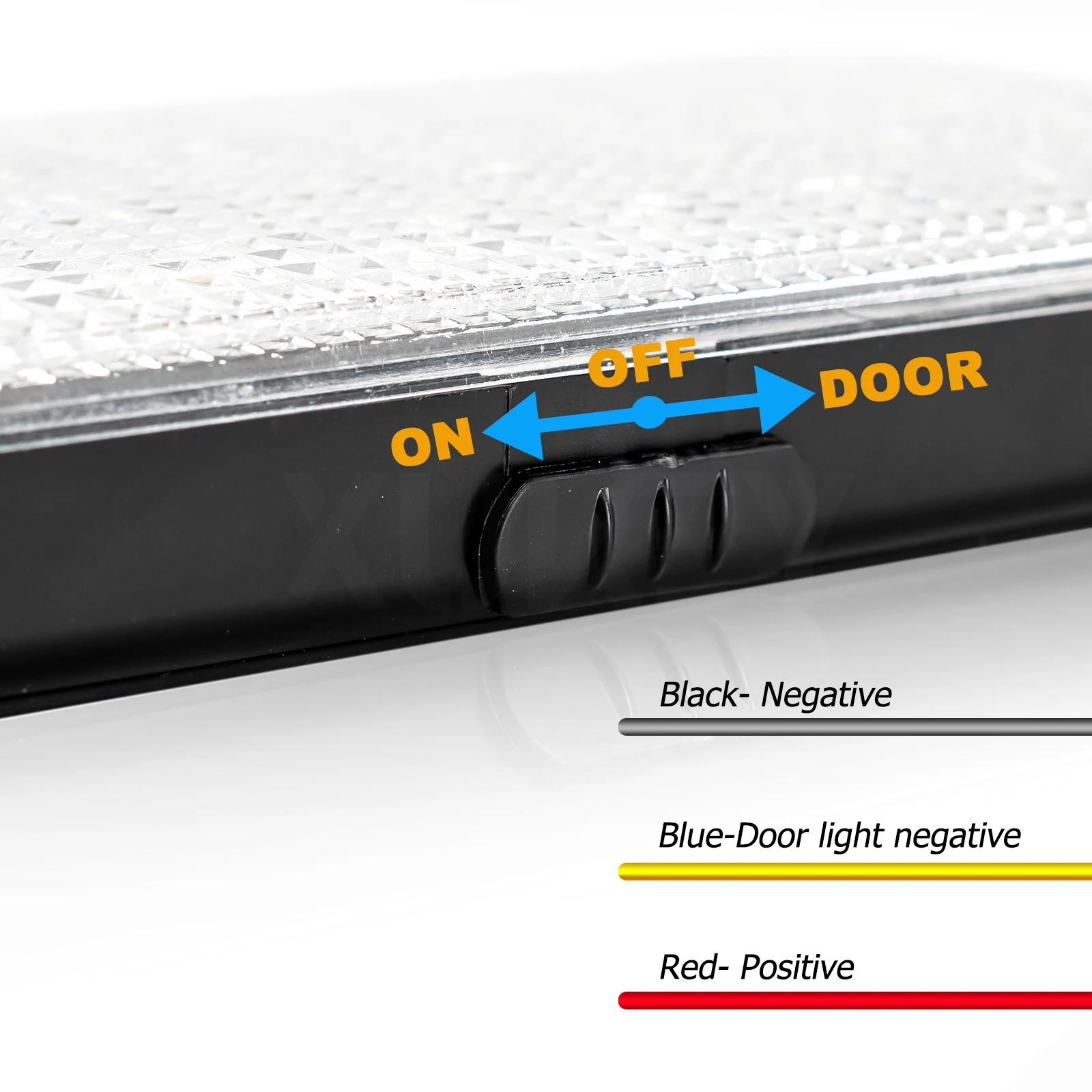 Прямоугольный 36 SMD автомобильный купольный светильник для крыши лампа чтения